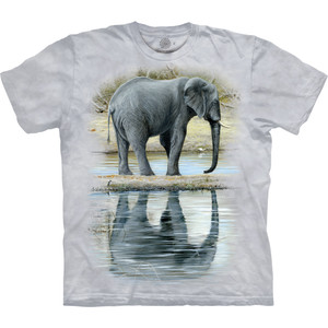 African Elephant Classic Cotton T-Shirt Tee
