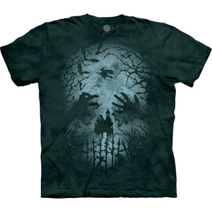 Ethereal Skulls Classic Cotton T-Shirt | The Mountain Shirts