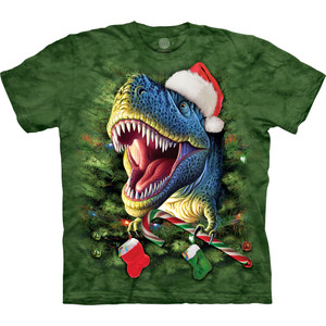 X-Mas T-Rex Classic Cotton T-Shirt
