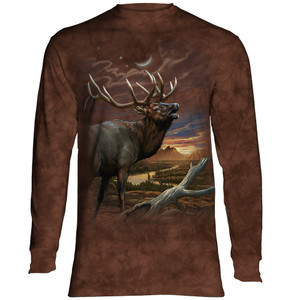 Elk At Dusk Classic Long-Sleeve T-Shirt