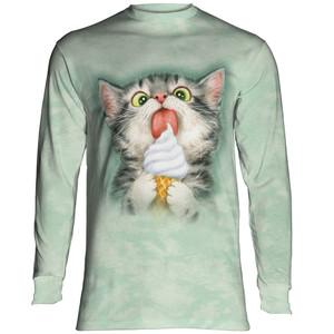 Creamy Cone Kitty Classic Long-Sleeve T-Shirt