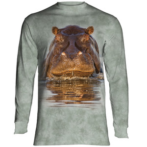 Hippo Classic Long-Sleeve T-Shirt