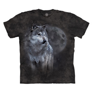 Winter Eve Wolf Kids' T-Shirt