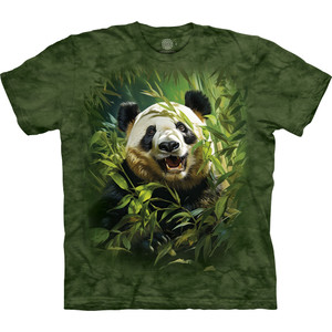 Panda Cuddles Classic Cotton T-Shirt | The Mountain Shirts