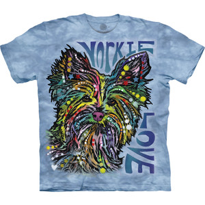Yorkie Luv Classic Cotton T-Shirt