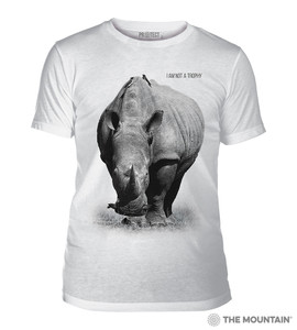 I Am Not A Trophy Rhino Classic Triblend T-Shirt