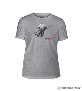 End Poaching Rhino Classic Triblend T-Shirt