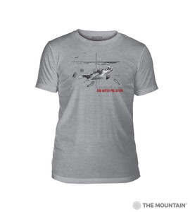 End Water Pollution Sea Turtle Classic Triblend T-Shirt