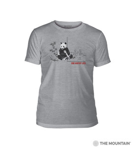 End Habitat Loss Panda Classic Triblend T-Shirt