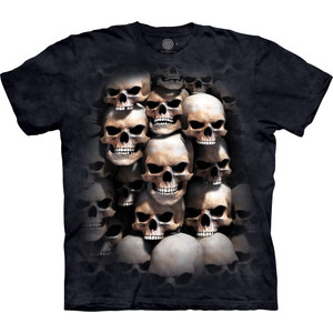 Ethereal Skulls Classic Cotton T-Shirt | The Mountain Shirts