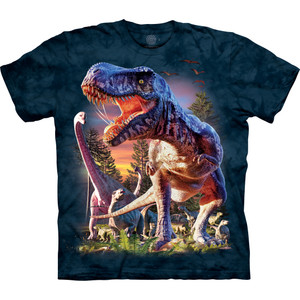 T-Rex Attack Classic Cotton T-Shirt