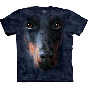 Doberman Face Classic Cotton T-Shirt