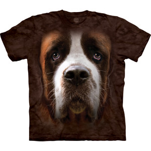 Saint Bernard Face Classic Cotton T-Shirt