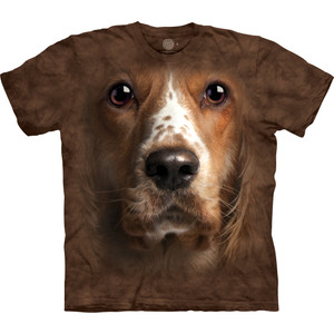 American Cocker Spaniel Face Classic Cotton T-Shirt