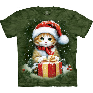 Meowy Christmas Classic Cotton T-Shirt