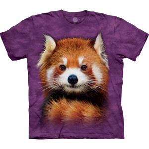 Red Panda Portrait Classic Cotton T-Shirt