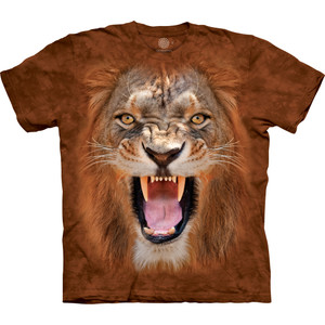 Big Face Mad Lion Classic Cotton T-Shirt