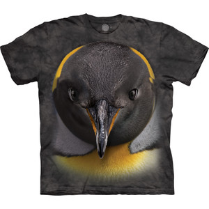 Big Face King Penguin Classic Cotton T-Shirt
