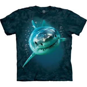 Happy Snuggle Shark Classic Cotton T-Shirt