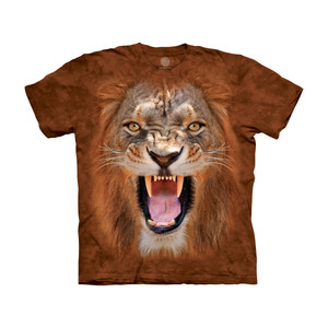 Big Face Mad Lion Kids' T-Shirt