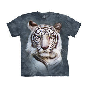 Regal White Tiger Portrait Kids' T-Shirt