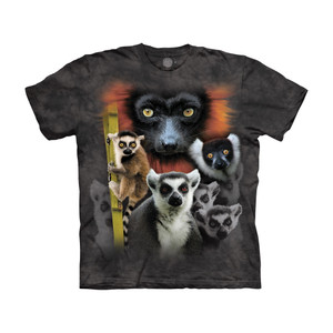 Lemur Collage Kids' T-Shirt