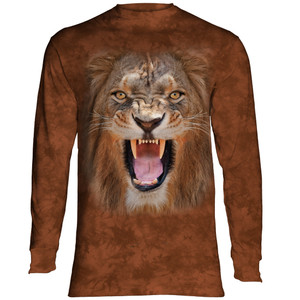 Big Face Mad Lion Classic Long-Sleeve T-Shirt