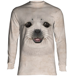 Big Face Baby Seal Classic Long-Sleeve T-Shirt
