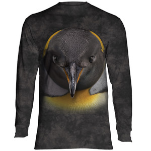 Big Face King Penguin Classic Long-Sleeve T-Shirt