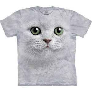 Green Eyes Face Classic Cotton T-Shirt