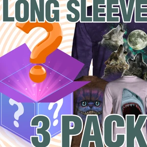 Mystery Long Sleeve T-Shirt 3 Pack