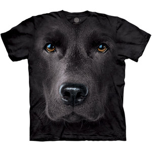 Black Lab Face Classic Cotton T-Shirt