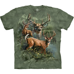 Deer Collage Classic Cotton T-Shirt