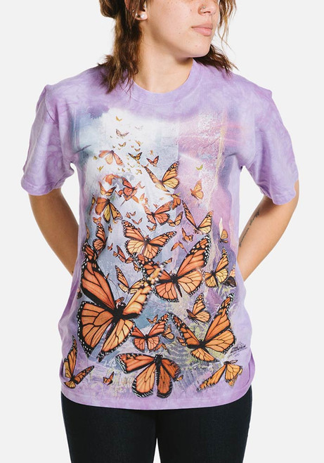 the mountain butterfly t shirt
