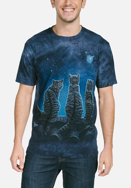 wish cat t shirt