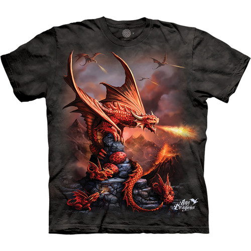 Fire Dragon Classic Cotton T-Shirt
