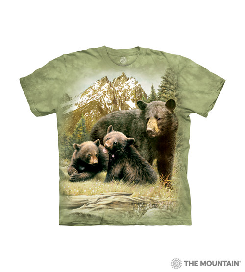 Black Bear Family Kids' T-Shirt