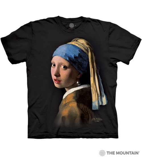 Girl with a Pearl Earring Unisex T-Shirt | The Mountain