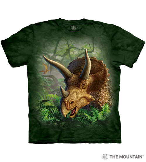 Wild Triceratops Classic Cotton T-Shirt