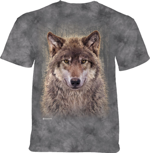 Gray Wolf Forest Kids' T-Shirt