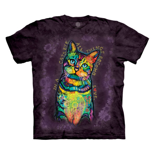 トップス CAT PRINTED TEE(BLACK, 38) 2025 Streetwear Black Cat Graphic T Shirt Harajuku Vintage