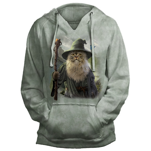 Catdalf Women's V-Neck Hoodie - Preorder Only