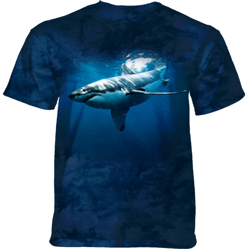 Deep Blue Shark Triblend T-Shirt