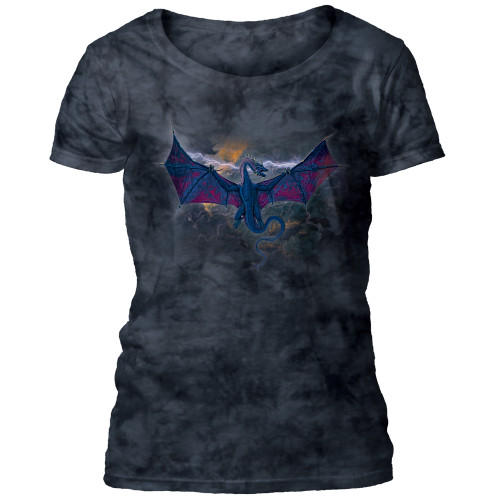 Thunder Dragon Women's Scoop-Neck T-Shirt