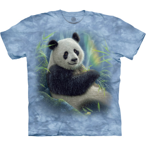 Panda Cuddles Classic Cotton T-Shirt | The Mountain Shirts