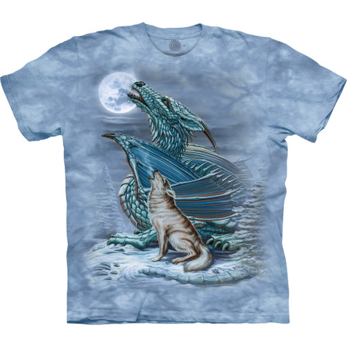 Dragon Wolf Moon/ Moon Song Classic Cotton T-Shirt