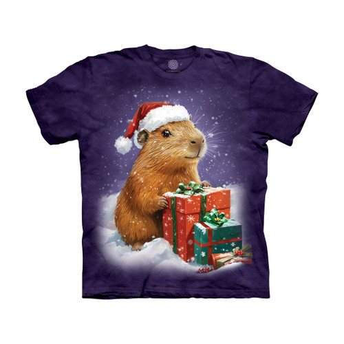 Capybara Christmas Kids' T-Shirt