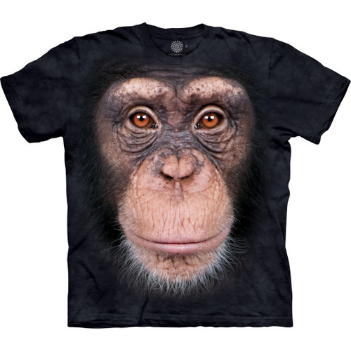 Chimp Face Classic Cotton T-Shirt