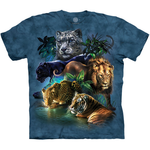 Big Cats Jungle Classic Cotton T-Shirt