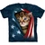 Patriotic Kitten Classic Cotton T-Shirt